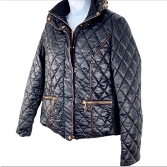 ANDRADE quilted jacket S black - Picture 5 of 12
